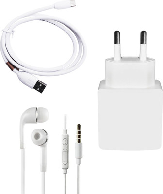 DAKRON Wall Charger Accessory Combo for HTC One X9(White)