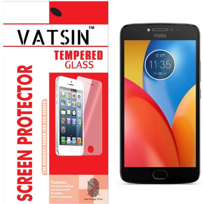 Vatsin Tempered Glass Guard for Motorola Moto E4 Plus(Pack of 1)