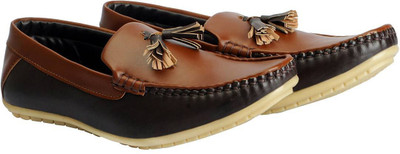

FAUSTO Stylish Loafers For Men(Natural, Camel