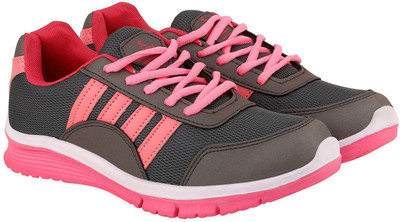

Chevit Women's Xpose Stylish 420 Baby Pink Gray Running Shoes (Joggers and Running shoes) Walking Shoes For Women(Multicolor, Pink & grey