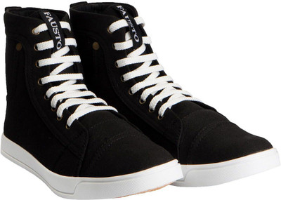 

FAUSTO Trendy Slip On Sneakers For Men(Black