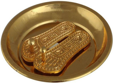 

SWARNIM JEWELLERS Decorative Showpiece - 6 cm(Bronze, Gold)