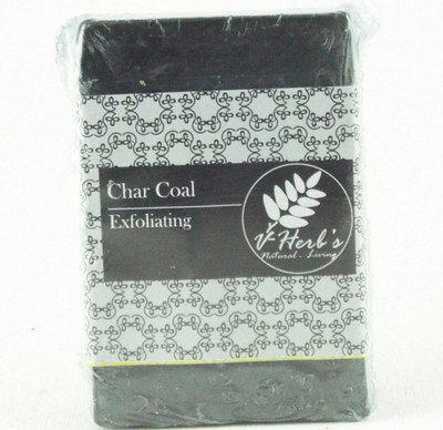 

vherbs Handcrafted Activated Charcoal Soap - Pack of 2(100 g, Pack of 2)