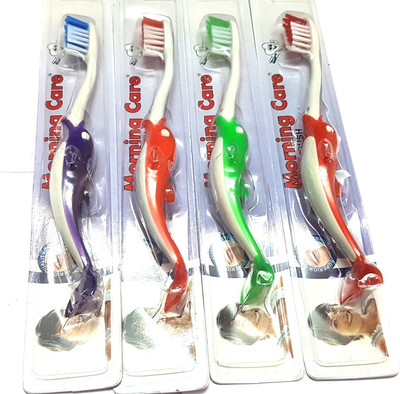 

Pin to Pen Dolphin Kids Toothbrush(Pack of 4)