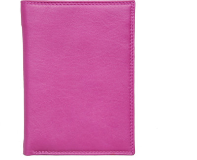

Bill Fold Artistic Leather Girls Pink Genuine Leather Wallet(9 Card Slots)