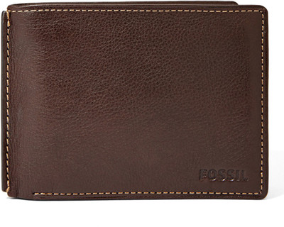 

Fossil Men Brown Genuine Leather Wallet(8 Card Slots)
