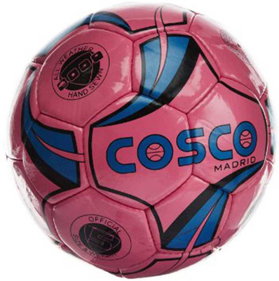 

Cosco Madrid Hand Sewn Football - Size: (Pack of 1, Multicolor