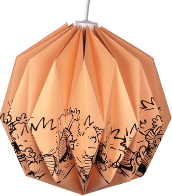 

FloftStudio Calvin Hobbes Origami Handmade Lampshade Chandelier Ceiling Lamp