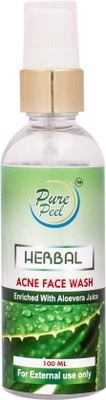 

Purepeel Herbal Tea Tree and Aloevera Anti Acne Oil Control Face Wash 100 ml(100 ml)
