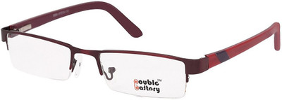 

DOUBLE BATTERY Half Rim Rectangle Frame(47 mm
