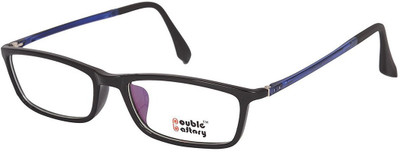 

DOUBLE BATTERY Full Rim Rectangle Frame(50 mm