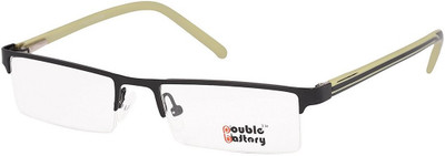 

DOUBLE BATTERY Full Rim Rectangle Frame(48 mm
