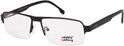 

DOUBLE BATTERY Half Rim Square Frame(53 mm