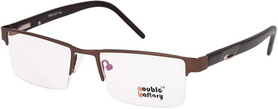 

DOUBLE BATTERY Half Rim Rectangle Frame(50 mm