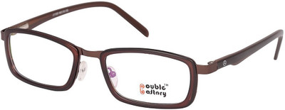 

DOUBLE BATTERY Full Rim Square Frame(49 mm