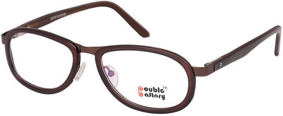 

DOUBLE BATTERY Full Rim Oval Frame(50 mm