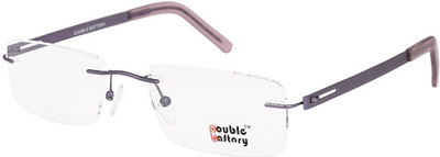 

DOUBLE BATTERY Rimless Square Frame(52 mm