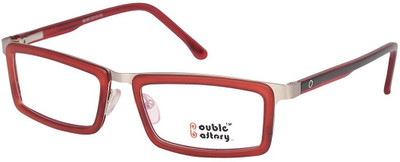 

DOUBLE BATTERY Full Rim Rectangle Frame(52 mm