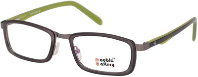 

DOUBLE BATTERY Full Rim Square Frame(49 mm