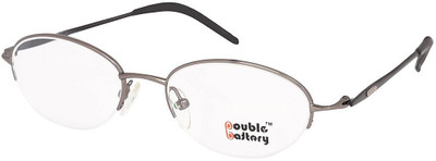 

DOUBLE BATTERY Half Rim Oval Frame(47 mm