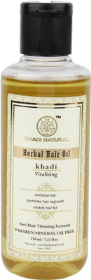 

Khadi Natural Vitalising Paraben Mineral Free Hair Oil(210 ml)