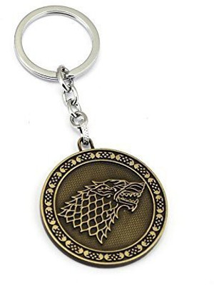 

Skywalk Game of Thrones: House Stark Direwolf Sigil Keychain Key Chain