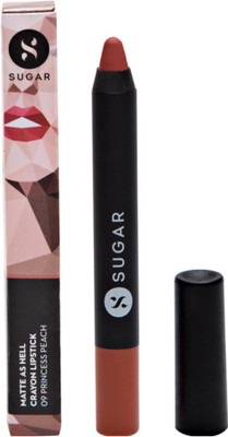 

Sugar MATTE AS HELL CRAYON LIPSTICK - 09 Princess Peach(Peach)
