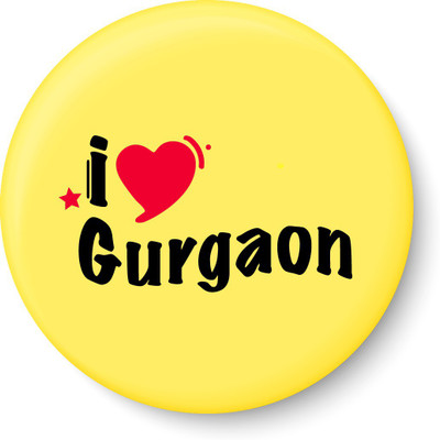 

Peacockride I Love Gurgaon Fridge Magnet Fridge Magnet Pack of 1(Multicolor)