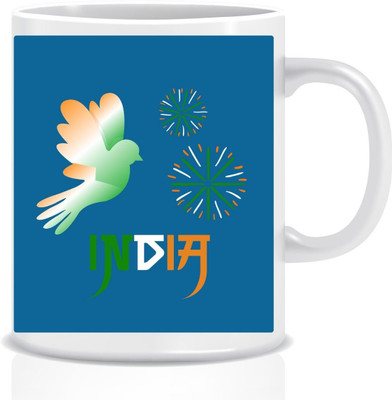 

Everyday Desire INDIA ED018 Ceramic Mug(300 ml), Multicolor