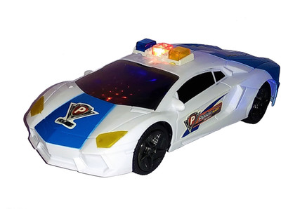 

Darling Toys Bump and Go Sports Police Car For Kids With Lights and Sirens(Multicolor)