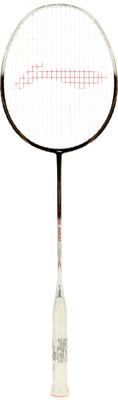 

Li-Ning UC-LITE 8200 (Light Weight 78g) Black Strung Badminton Racquet(S2, 78 g)