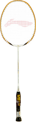 

Li-Ning US-920 (String Tension Up to 37 LBS) White Strung Badminton Racquet(S2, 84 g)