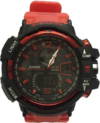

VOLKANO sfs5d4f6548 Red Black Smartwatch(Red Strap 1.50)
