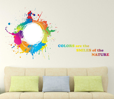 

WALLSTICK  Vinyl Sticker(Pack of 1, Multicolor