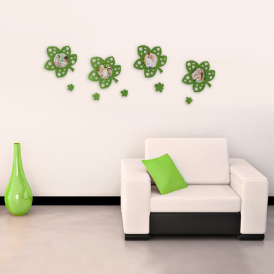 

Sunboy  Photo Frame Wall Décor Glitter Foam Sticker(Pack of 1, Green