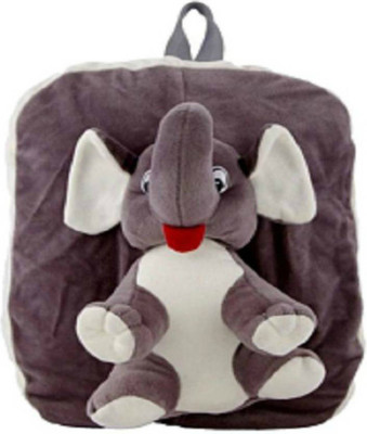 

Lata Cute Elephant Bag for Naughty Toddlers - 16 inch(Grey)