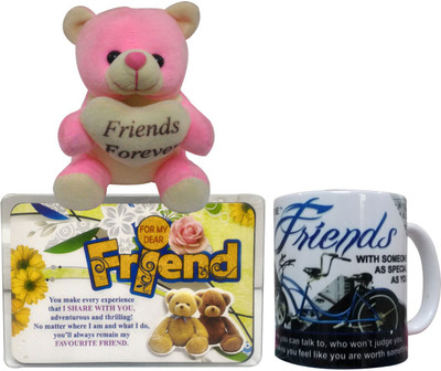

Saugat Traders Mug, Soft Toy Gift Set