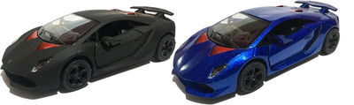 

Jack Royal Branded Die cast Cars 2 combo(Black, Blue)