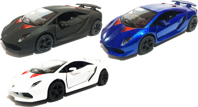 

Jack Royal 3 Combo Branded Die cast car(Black, White, Yellow)