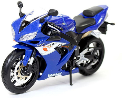 

Maisto Yamaha YZF R1 Motorcycle Bike Model Blue 1:12(Blue)