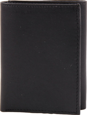 

UC Men Black Genuine Leather Wallet(5 Card Slots), Black-1107
