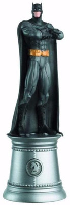 

Eagle Moss Batman White Knight Chess Piece and Collector Magazine(Multicolor)
