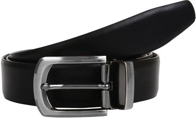 

Cyclone Men Casual Black, Brown Genuine Leather Reversible Belt