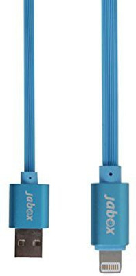 

Jabox Lightning 2 M TPE Anti Wrap Teeth Pattern Fast Charging Cable (Color - Blue, Ampere - 2A, Anti Wrap) USB Cable(Blue)
