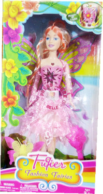 

TALKING GANESHA FAIRY BARBIE WITH WINGS DAZZLING LIGHTS & SOUND DOLL(Multicolor)