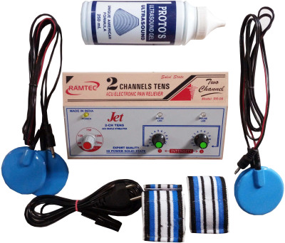 

Ramtec 2 CH-AD muscle stimulater Electrotherapy Device(acu electronic tens)