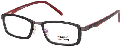 

DOUBLE BATTERY Full Rim Square Frame(49 mm