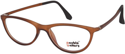 

DOUBLE BATTERY Full Rim Cat-eyed Frame(45 mm