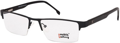 DOUBLE BATTERY Half Rim Rectangle Frame(54 mm