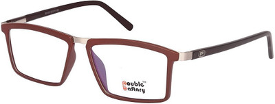 

DOUBLE BATTERY Full Rim Rectangle Frame(52 mm